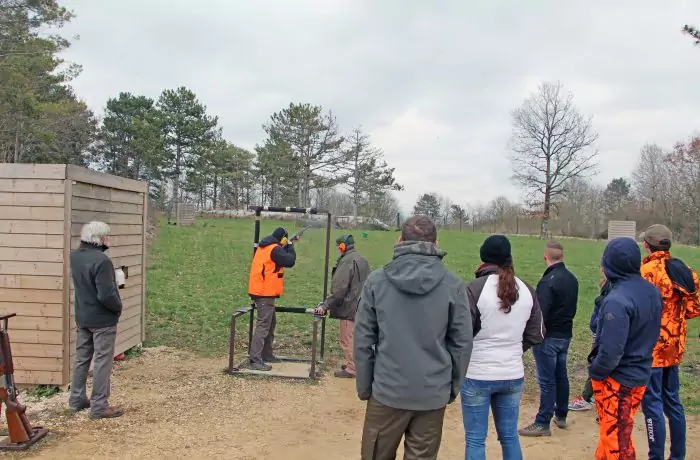 examen du permis de chasser épreuve à tir réel