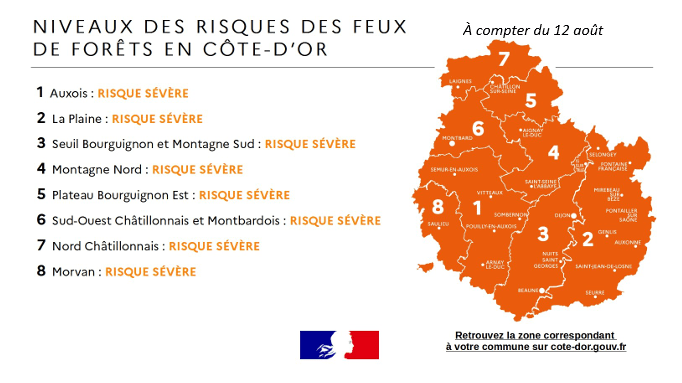 Vigilance sévère « Feux de forêt », les choses à savoir pour la chasse !